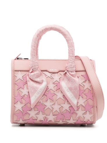 AMIRI - Borsa mini in pelle di vitello con stelle