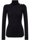 Mohair turtleneck sweater