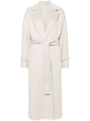 BRUNELLO CUCINELLI - Long cashmere coat with belt