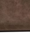 Serena small brown suede tote bag