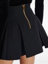 balmain - Flared wool mini skirt - 1