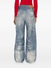 D-Sire 1996 jeans with a distressed effect