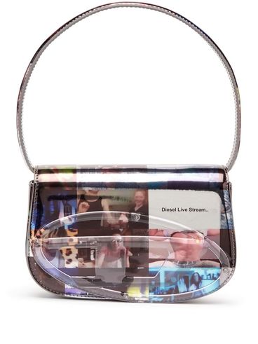 DIESEL - 1DR shoulder bag with photographic print