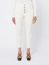 dondup - Pantaloni Nima loose chino in velluto - 2