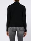 Wool sweater with cut-out detailing