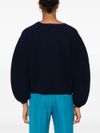 Wool and cashmere Crescent Moon sweater