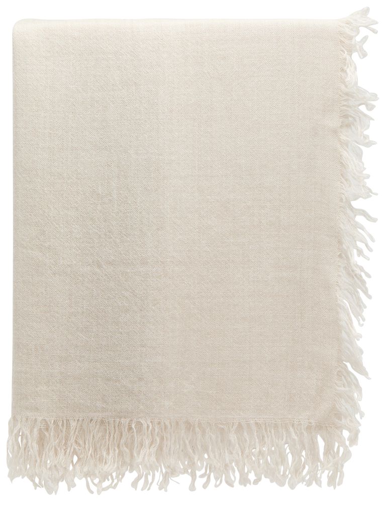 Shop Faliero Sarti Wool Lella M Scarf In Beige