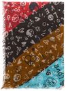 Love Is Love scarf with print