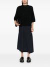 Lurex effect wool sweater