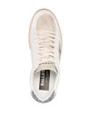 Sneakers Ball Star in pelle con glitter