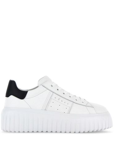 HOGAN - Calf leather Sneakers H-Stripes