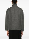 harris wharf london - Short wool coat with high collar - 3