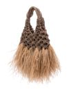 hibourama - Resin Vannifique mini Plumes bag - 3