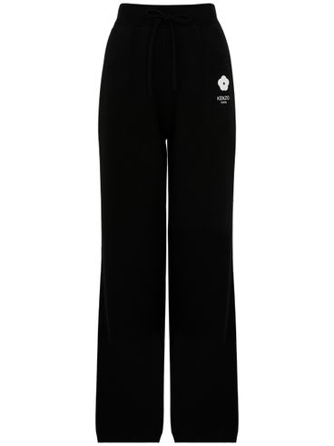 KENZO - Wide-leg sweatpants with flower print