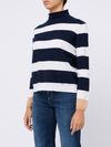 Maglia in cashmere a righe