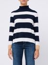 "Striped cashmere sweater