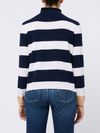 "Striped cashmere sweater