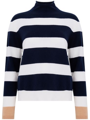 KANGRA - "Striped cashmere sweater