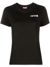 kenzo - T-shirt in cotone con stampa logo