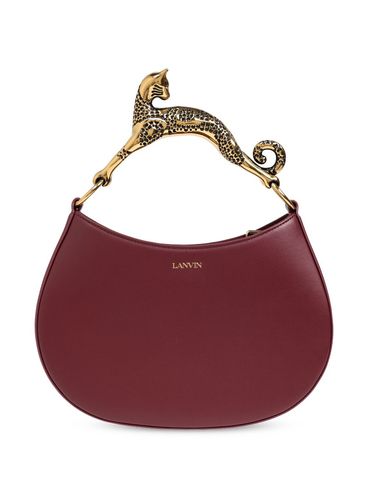 LANVIN - Calf leather Hobo Cat bag