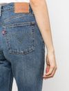 Jeans taglio straight crop