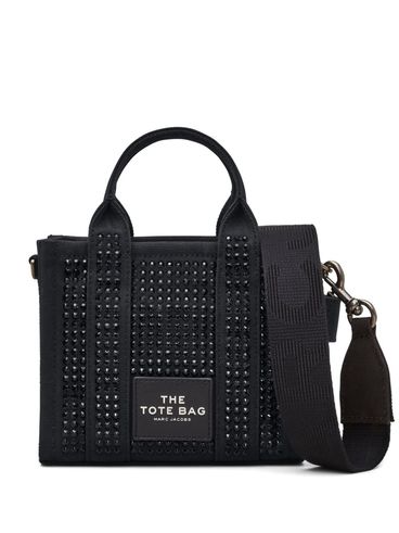 Borsa The Tote Bag in cotone con strass