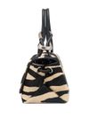 The Mini Dual Bag with zebra print