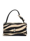 The Mini Dual Bag with zebra print