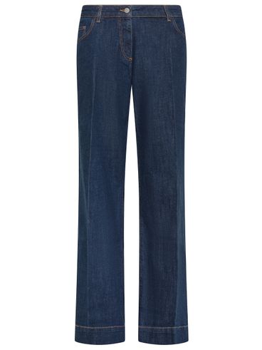 MARINA RINALDI - Acqui wide-leg cotton jeans