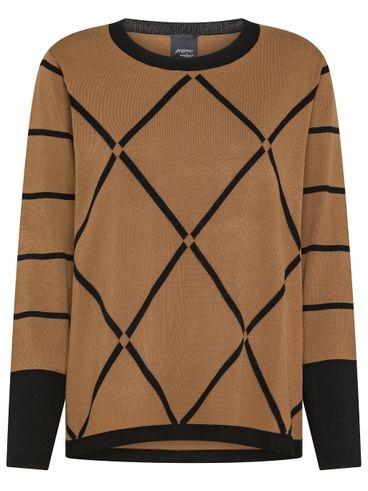 MARINA RINALDI - Viscose Nerine crew neck sweater