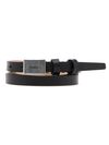 Calf leather Plate belt