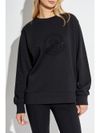 moncler - Cotton sweatshirt with rhinestones - 3