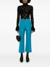 msgm - Top in pizzo in cotone con ruches - 2