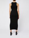 Long ribbed cotton dress