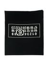 Wool scarf with logo