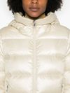 White Short Biron down jacket