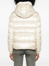 White Short Biron down jacket