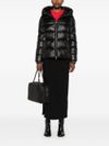 moncler - Black short Biron down jacket - 4