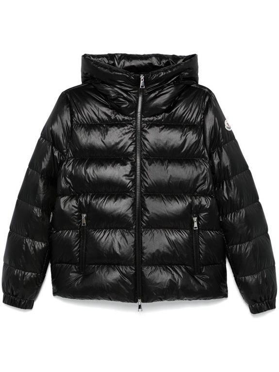 Piumino Corto Piumino Moncler Lucido Piumino Corto Biron Nero