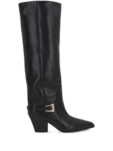 PARIS TEXAS - Jane high leather boots with heel