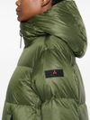 Selectric green padded puffer jacket