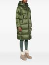 Selectric green padded puffer jacket