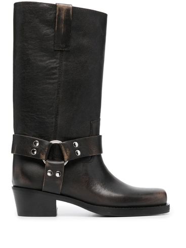 PARIS TEXAS - Calf leather Roxy cowboy boots