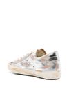 Sneakers PRSX in pelle argento