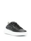 Calf leather Tres Temple sneakers