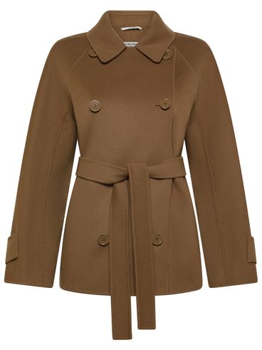 S MAX MARA - Cappotto corto Louis con cintura