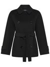 s max mara - Cappotto corto Louis con cintura