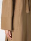 s max mara - Camel wool Midi Felpi coat - 3