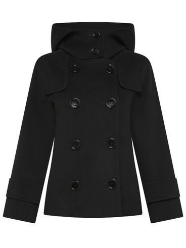 S MAX MARA - Cappotto corto Time con cappuccio