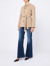 s max mara - Wool short Fiabe coat with belt - 1